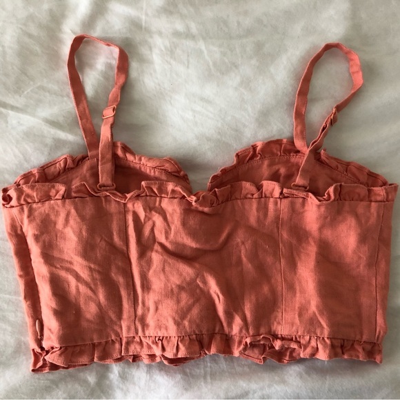 Aritzia Pink Sariah Top - Picture 6 of 9